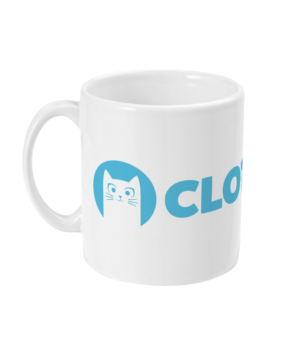 Cloth Cat Mug - Left Side