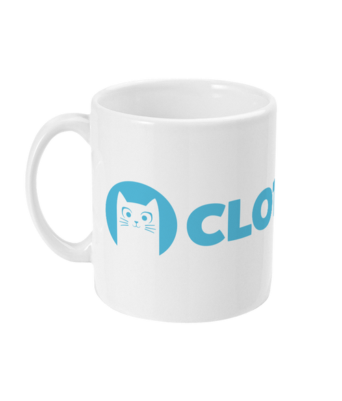 Cloth Cat Mug - Left Side